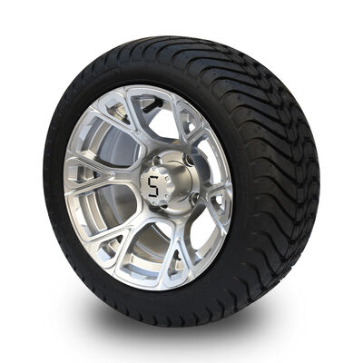 Beli Baru Eksklusif 12' Golf Karet Roda Dan 215/35-12 DOT Street Ban Combo 101.6 PCD -25 Offset online manufacture