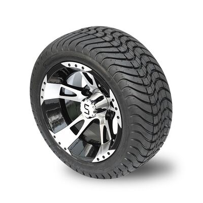 comprar Rodas de carrinho de golfe de 12'' e combinação de pneus de carrinho de golfe de perfil baixo 215/35-12 - Conjunto de 4 online manufacture