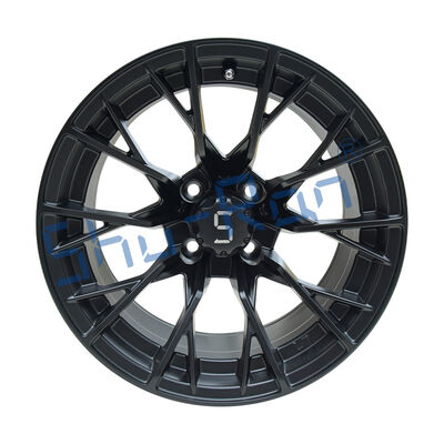 comprar Shuran Nuevo 14 'Rims Matte Negro de Aluminio Carro de Golf Rueda 14x7 Universal 4 Bolt Patrón online manufacture