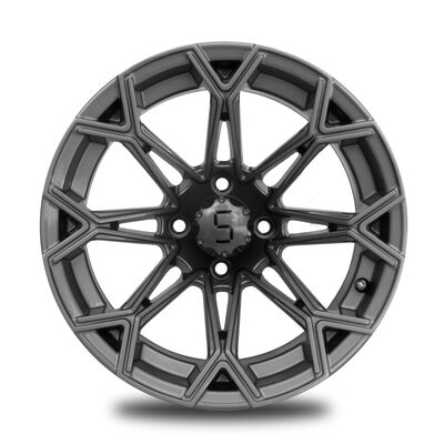 acheter Roue de golf cart 12''/14'' Gunmetal, motif de boulonnage 4x4, déport -25, 16 rayons online manufacture
