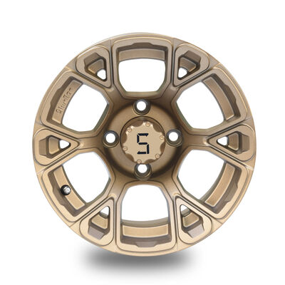 comprar Ruedas de 12 pulgadas de carro de golf Bronce ET -25mm 4x4 Parche patrón 101.6 PCD online manufacture