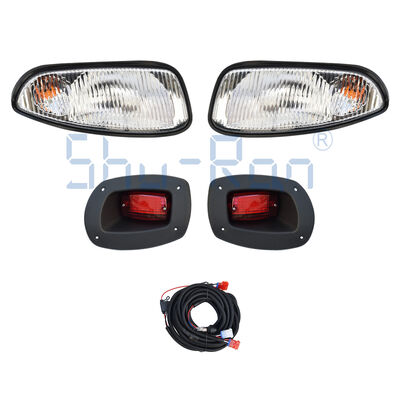 comprare Kit luci alogene stradali di base per golf cart EZGO RXV con luce posteriore a LED online manufacture
